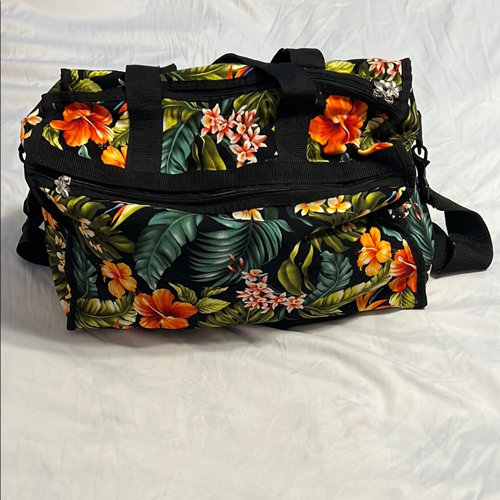 Floral Print Mini Duffel Bag from Hawaii